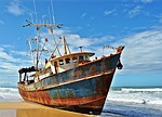 ship, boat, castaway
