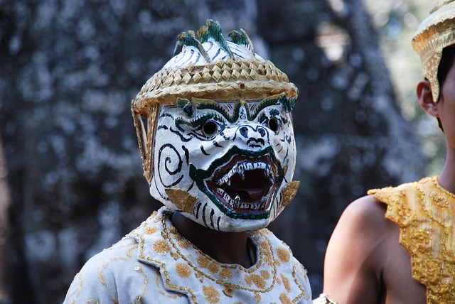 Mann, Theater, Maske, Leistung