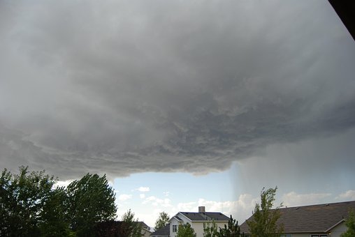 Skyer, Regn, Himmel, Vær, Storm, Natur