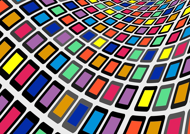 Free to dye chromaticity diagram color table illustration
