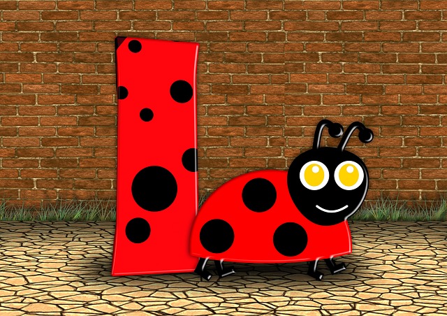 Free letters abc training illustration