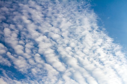 A Atmosfera, Nuvens, Paraíso, Azul