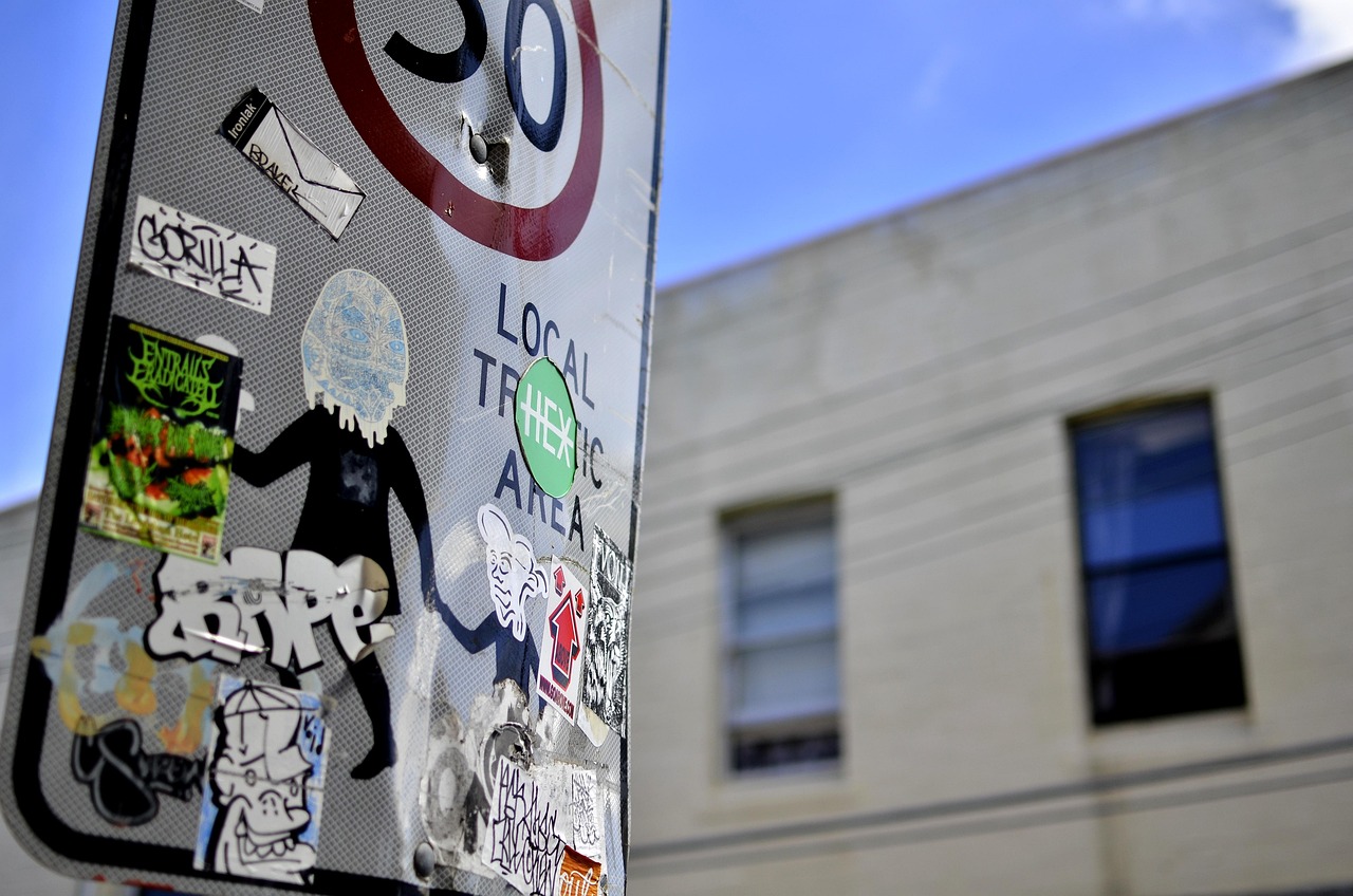 Stickers Sign Vandalism - Free photo on Pixabay