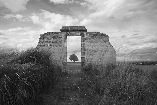 Porta, Construção, Ruína