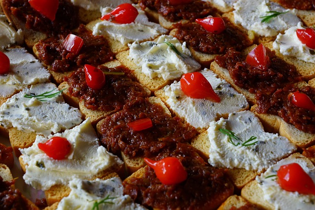 Free Appetizer Toast photo and picture
