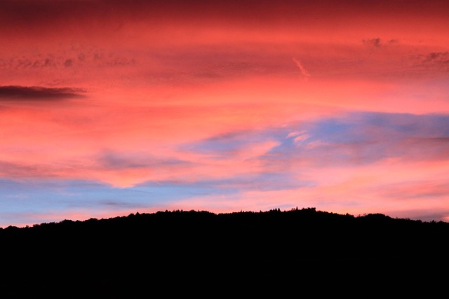 Free Afterglow Sunset photo and picture