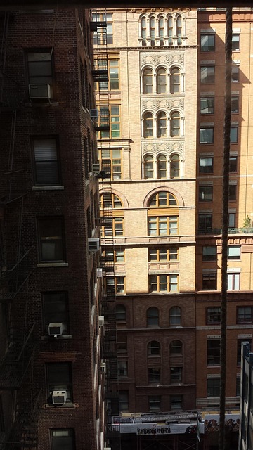 Häuserschlucht, Usa, New York