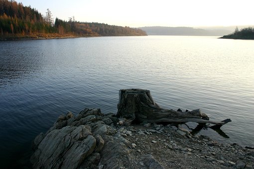 Demning, Innsjø, Stubbe, Schlesisk Kart