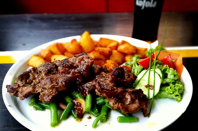 Steak, Mittagessen, Gemüse, Fleisch