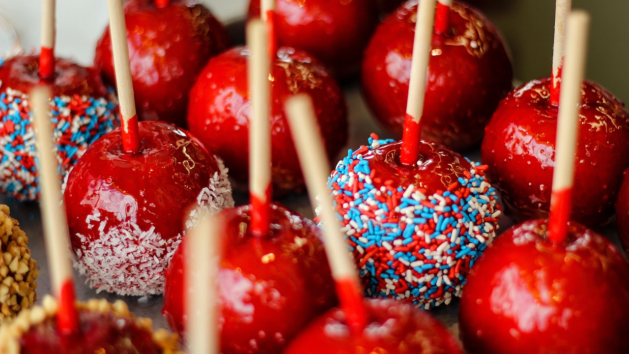 Candy Apples Red Free photo on Pixabay Pixabay