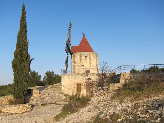 Free Provence Mill photo and picture