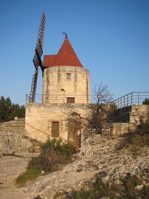 Free Provence Mill photo and picture