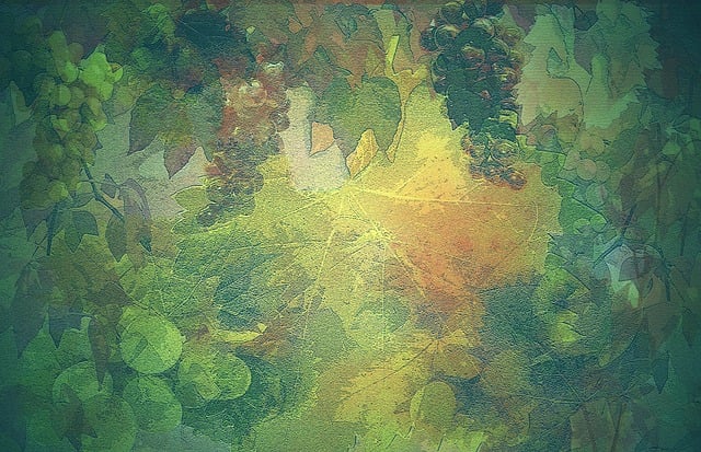 Herbst, Hintergrund, Wein, Dekoration