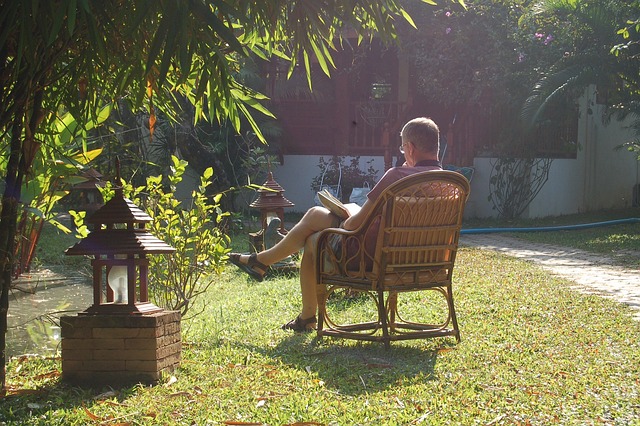 Free Reading Contemplative photo and picture