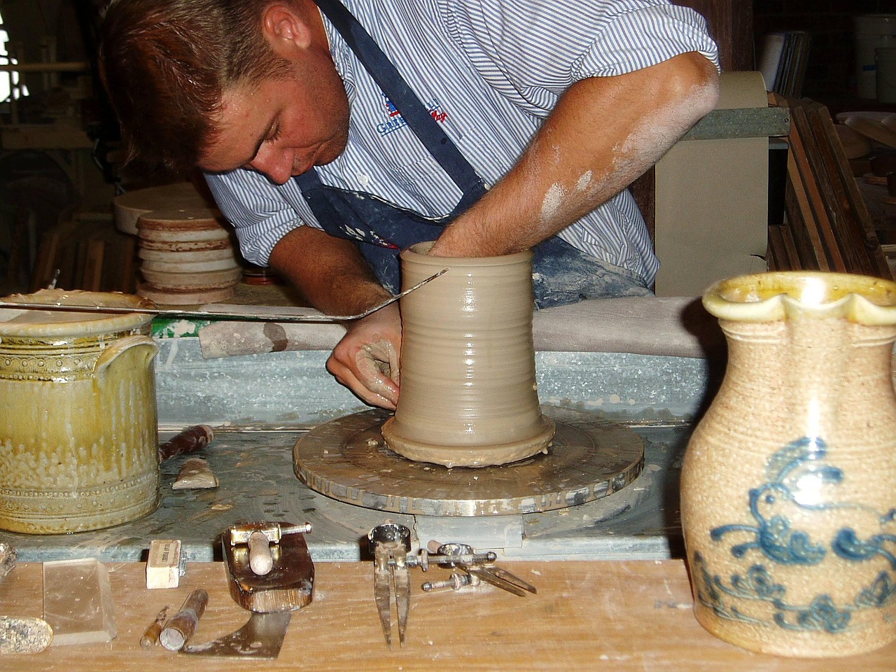 Craftsman Potter Pottery Free photo on Pixabay Pixabay
