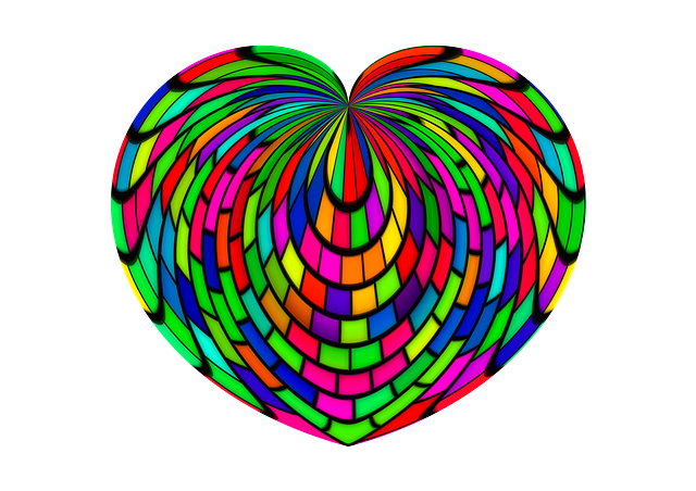 Free heart love happiness illustration