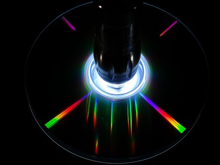 Cd, Dvd, Digital, Computer, Sølv
