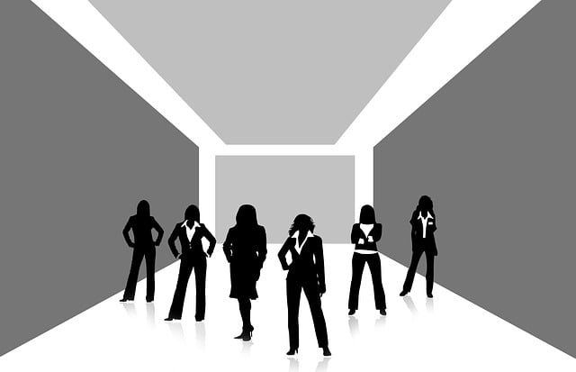 Free team group woman illustration