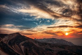 Utah, Mountain, Sky, Nature