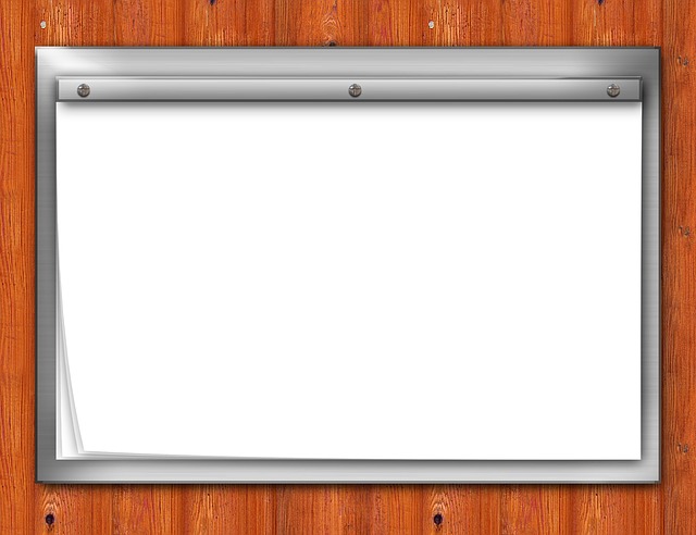 Download free HD stock image of Flipchart Wall Free flipchart wall board illustration