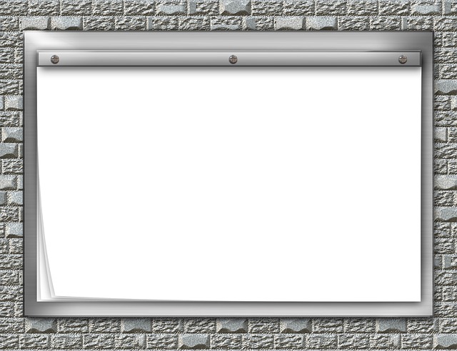 Download free HD stock image of Flipchart Wall Free flipchart wall board illustration