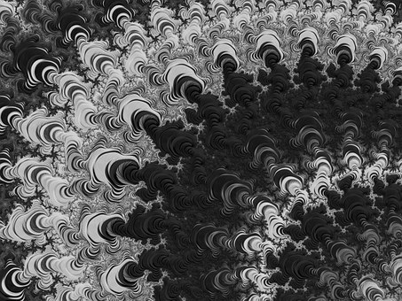 Free Fractal Black illustration and picture