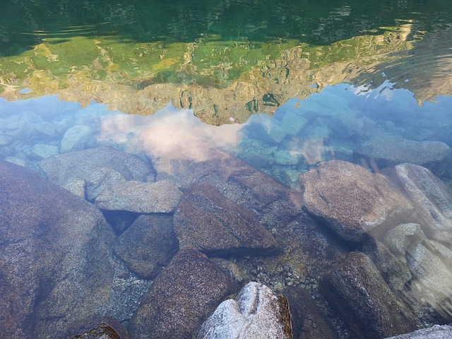 Free Reflection Rocks photo and picture