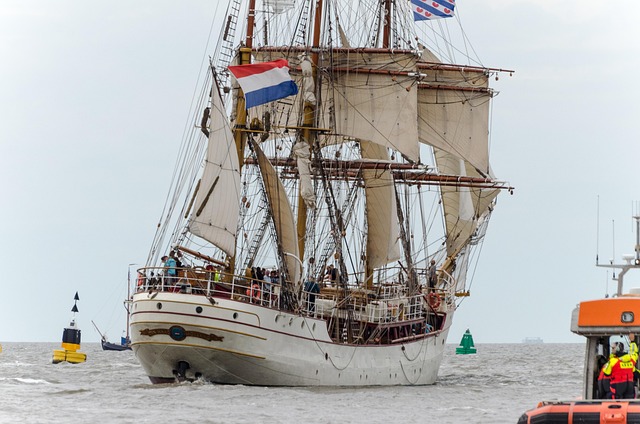Schiff, Segelndes Seeschiff, Harlingen
