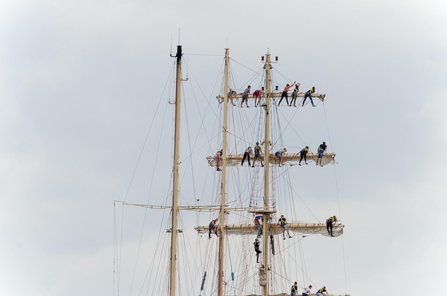 Segeln, Masten, Harlingen, Wattenmeer