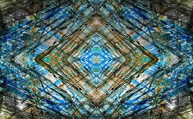 Caleidoscópio, Fractal, Digital, Resumo