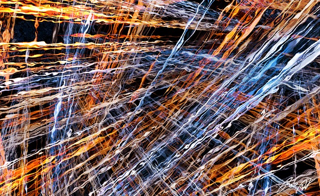 Digital, Resumo, Multicolorido, Profundo