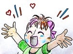 girl, child, laugh