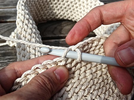 crocheting blankets