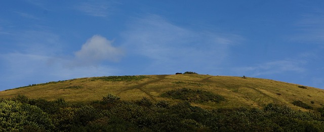Heuvel, Berg, Landschap, Natuur, Hemel