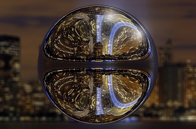 Free bullet photo effect city illustration