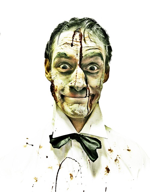 Zombie, Mann, Halloween, Grusel, Tot