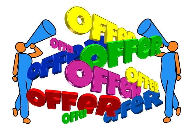Free speaker megaphone bargain illustration