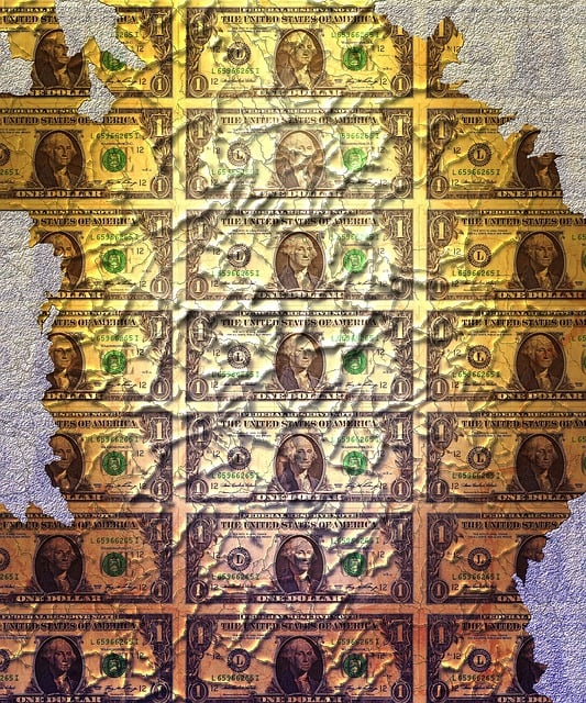 Free Old Money Torn Bills illustration and picture