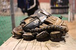 gloves, baseball, back-catcher