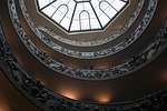 vatican, museum, helical ramp