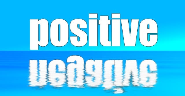Free positive negative contrast illustration