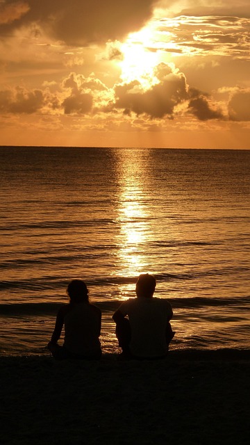 Free Sunset Silhouette photo and picture