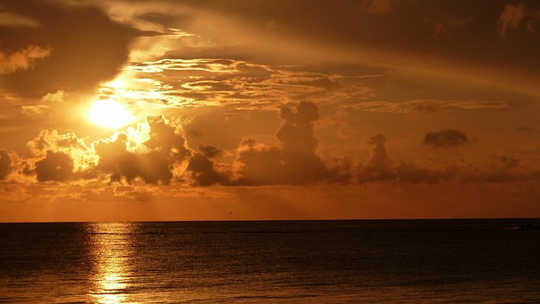 Free Sunset Ocean photo and picture