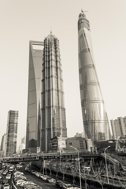 Free Shanghai Skyscrapers photo and picture