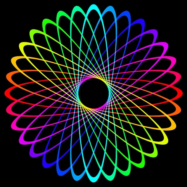抽象的, 背景, 模板, 设计, 装饰性的, 数学, 多彩多姿的, 染, 标识