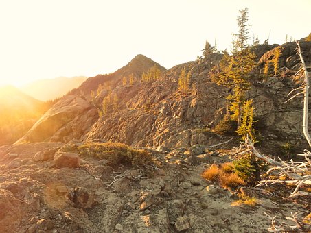 Ingalls Pass, Sonnenaufgang, Washington