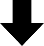 arrow, below, down