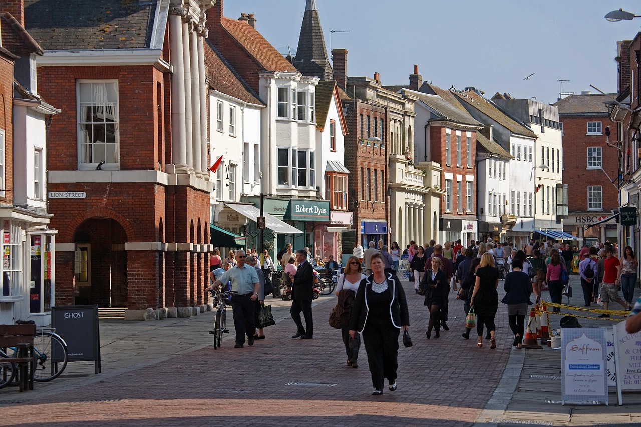 Chichester Panoráma Města Západní · Fotografie zdarma na Pixabay
