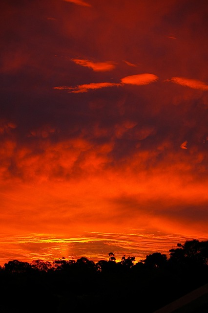 Free Sunset Red photo and picture