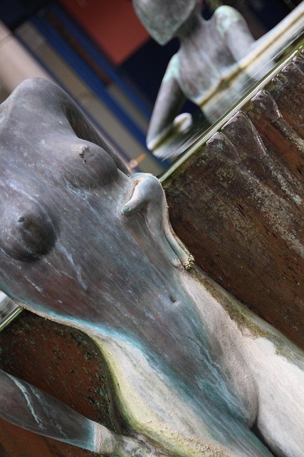 Statue, Streetart, Karosserie, Frau